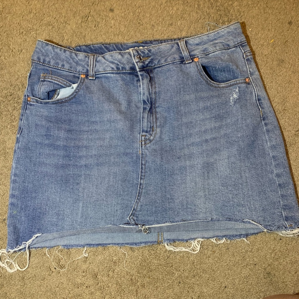 Wild fable denim skirt slim fit